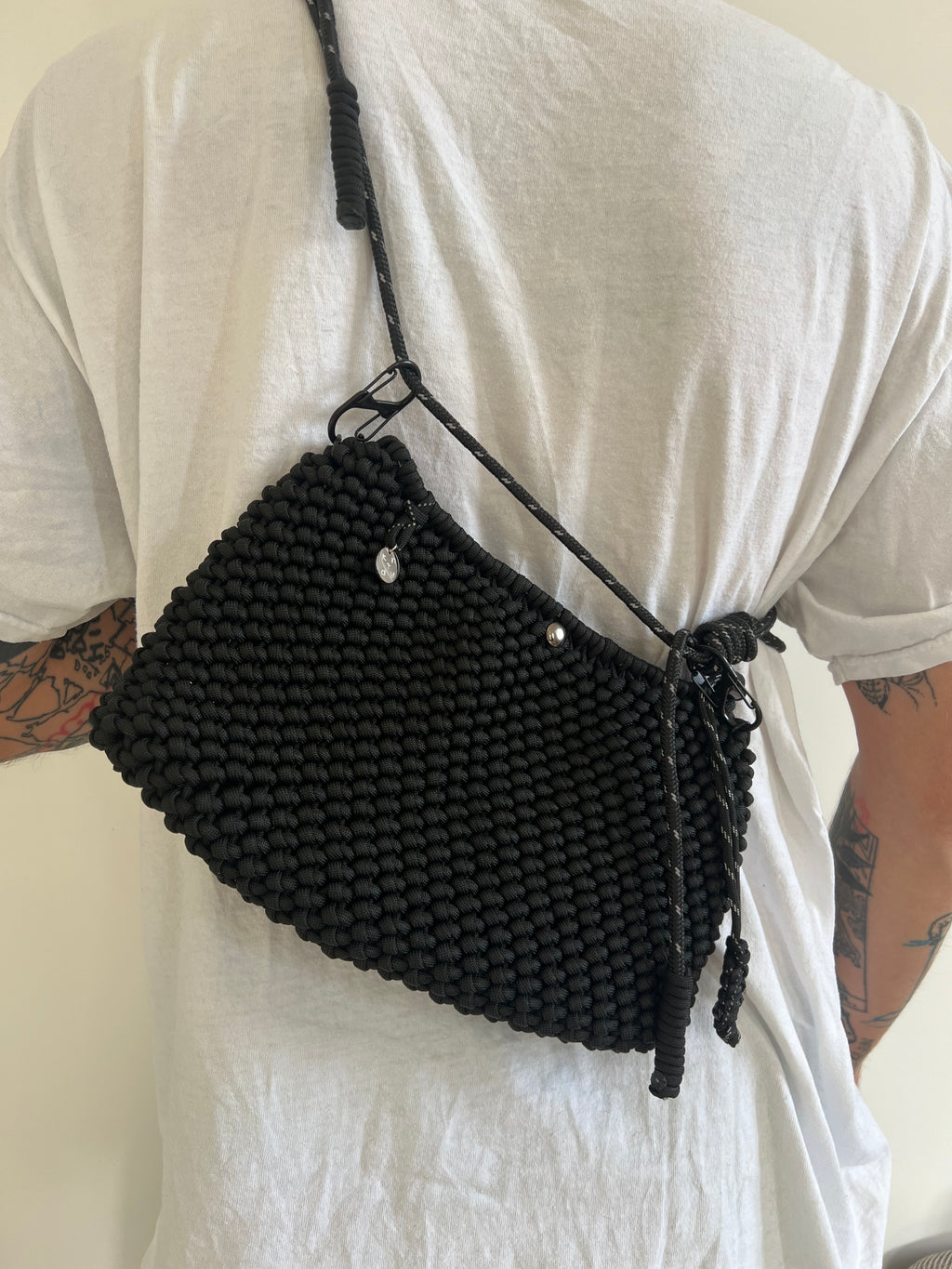 Black cycle bag