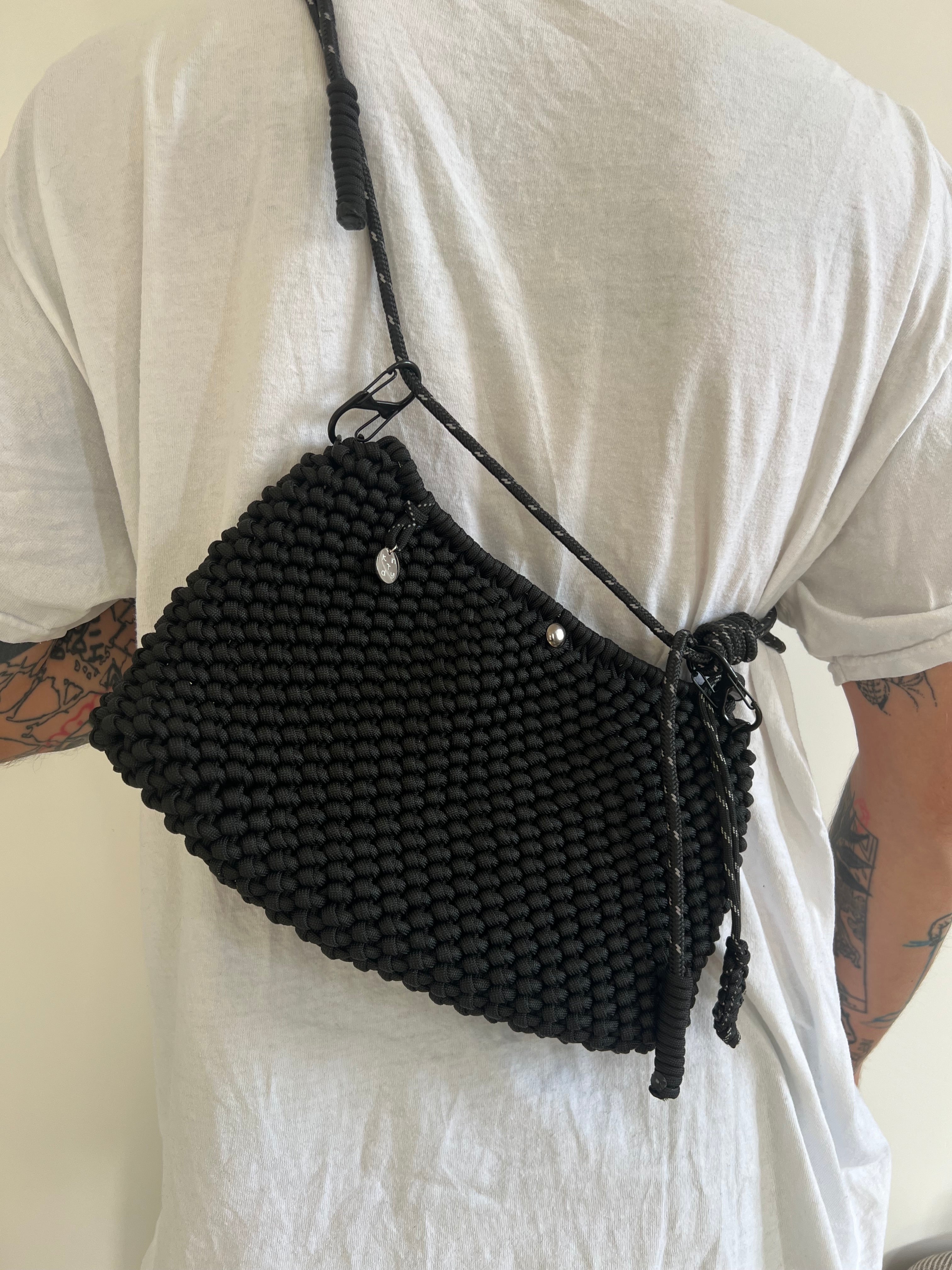 Black cycle bag