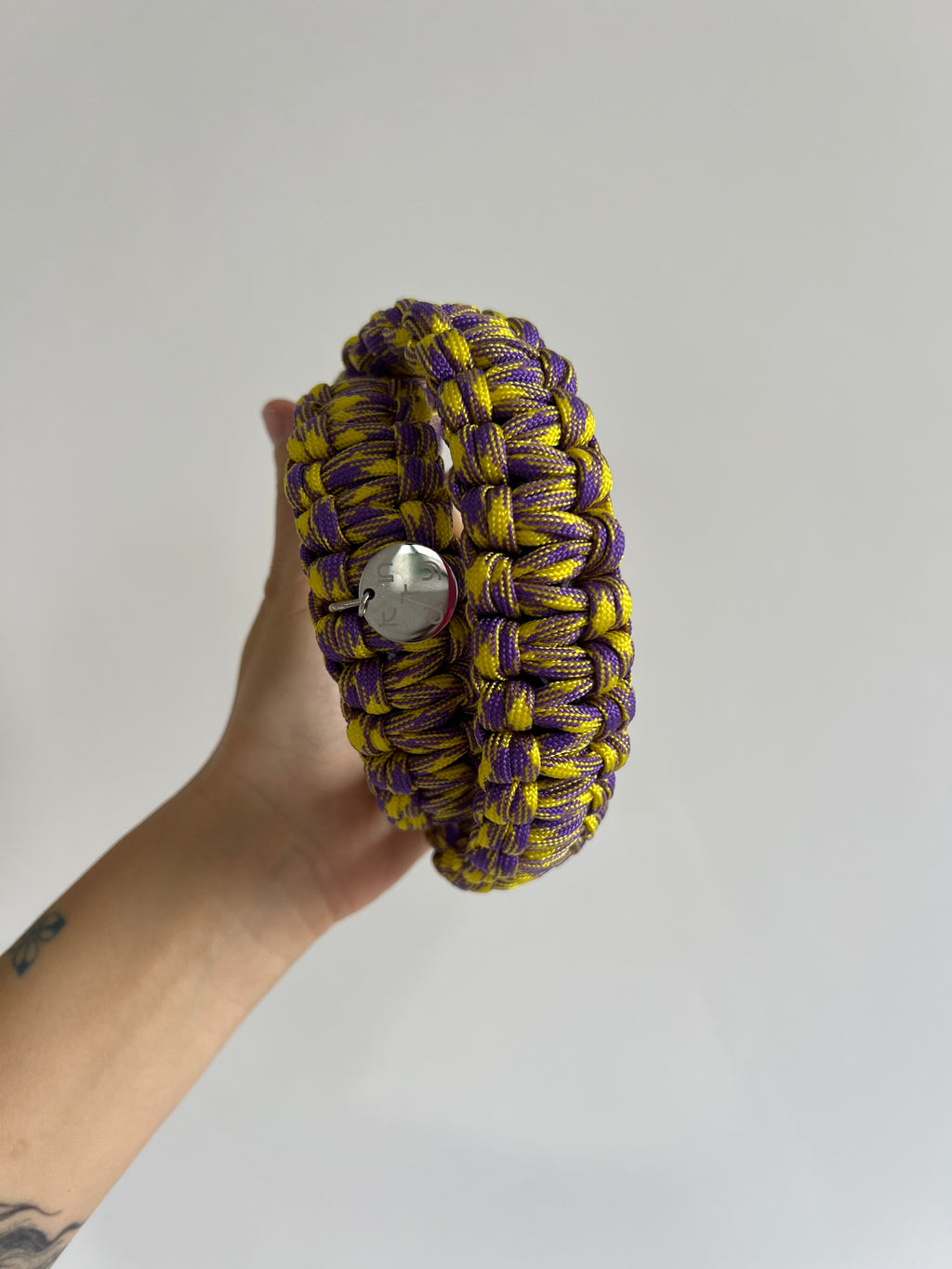 Yellow and purple strap 60cm