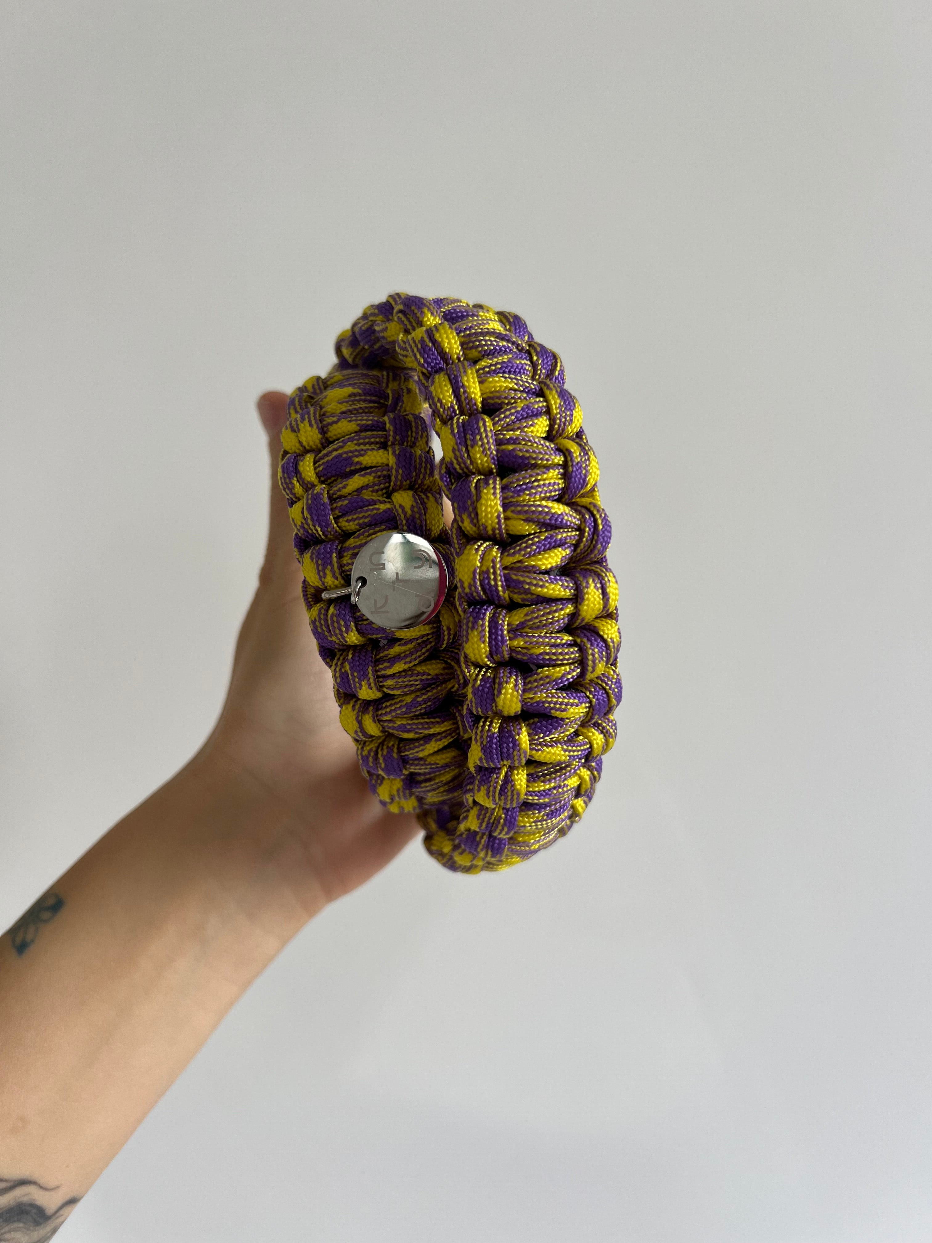 Yellow and purple strap 60cm