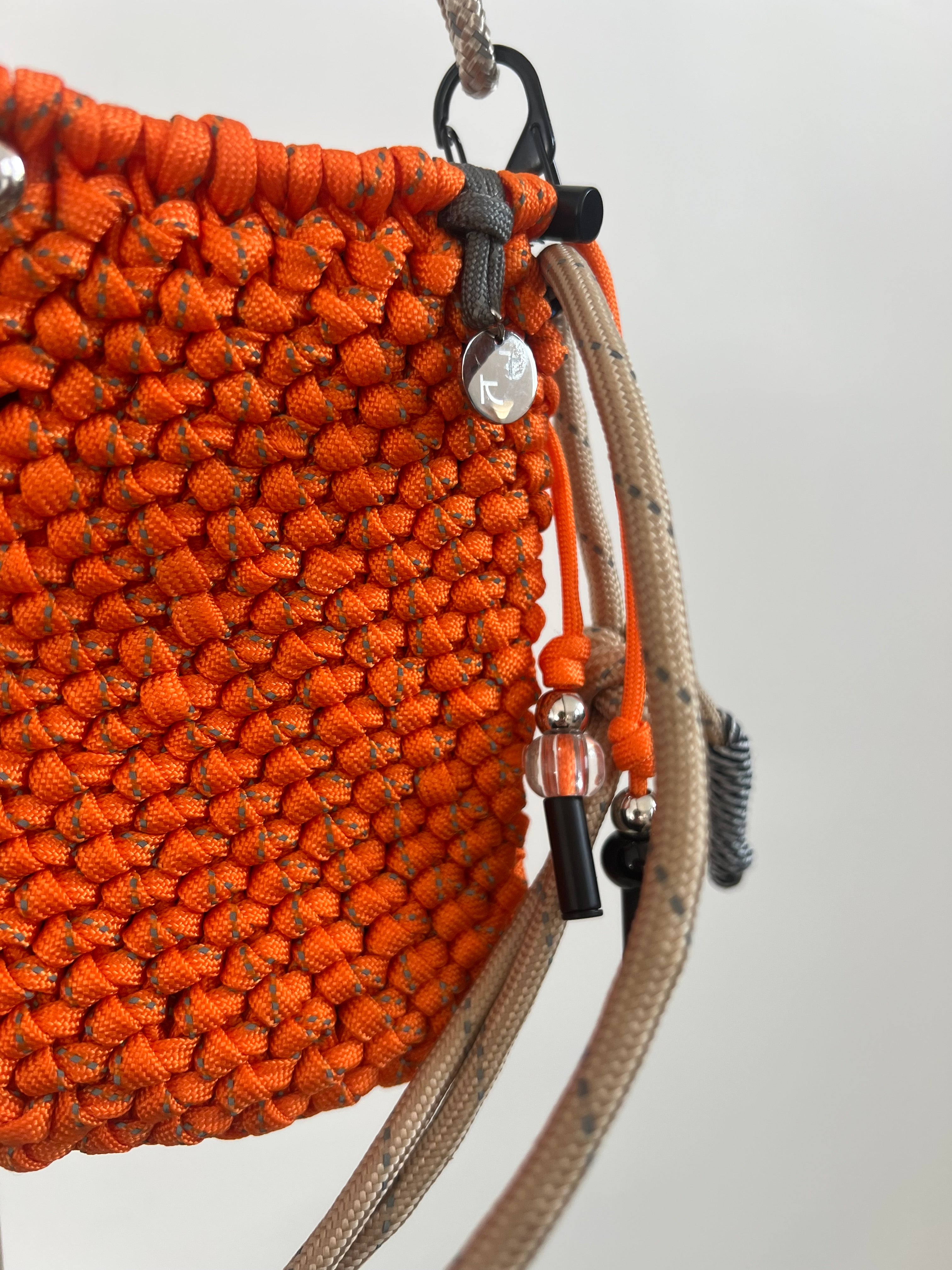 Orange reflective Friday bag