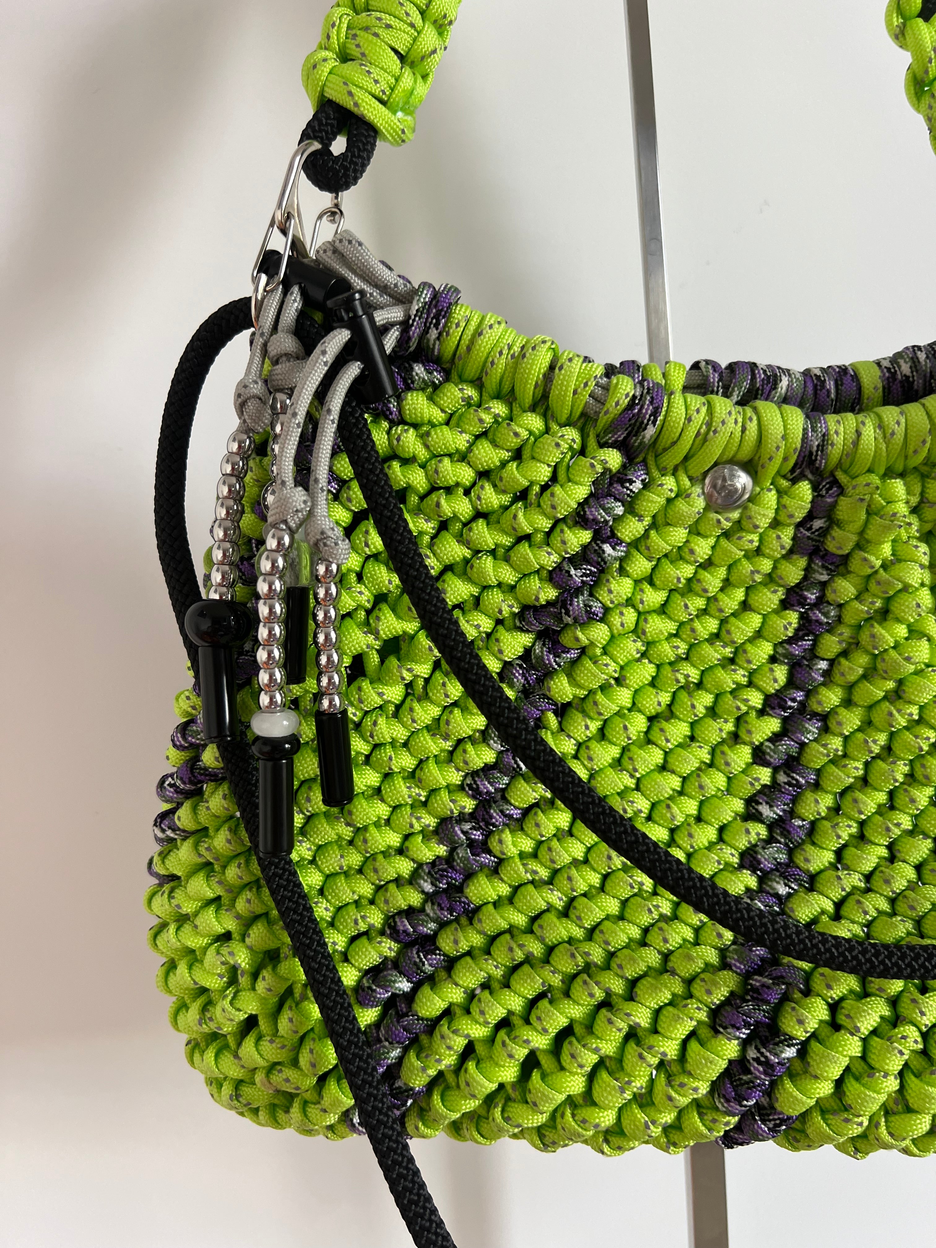 Acid green Wednesday bag