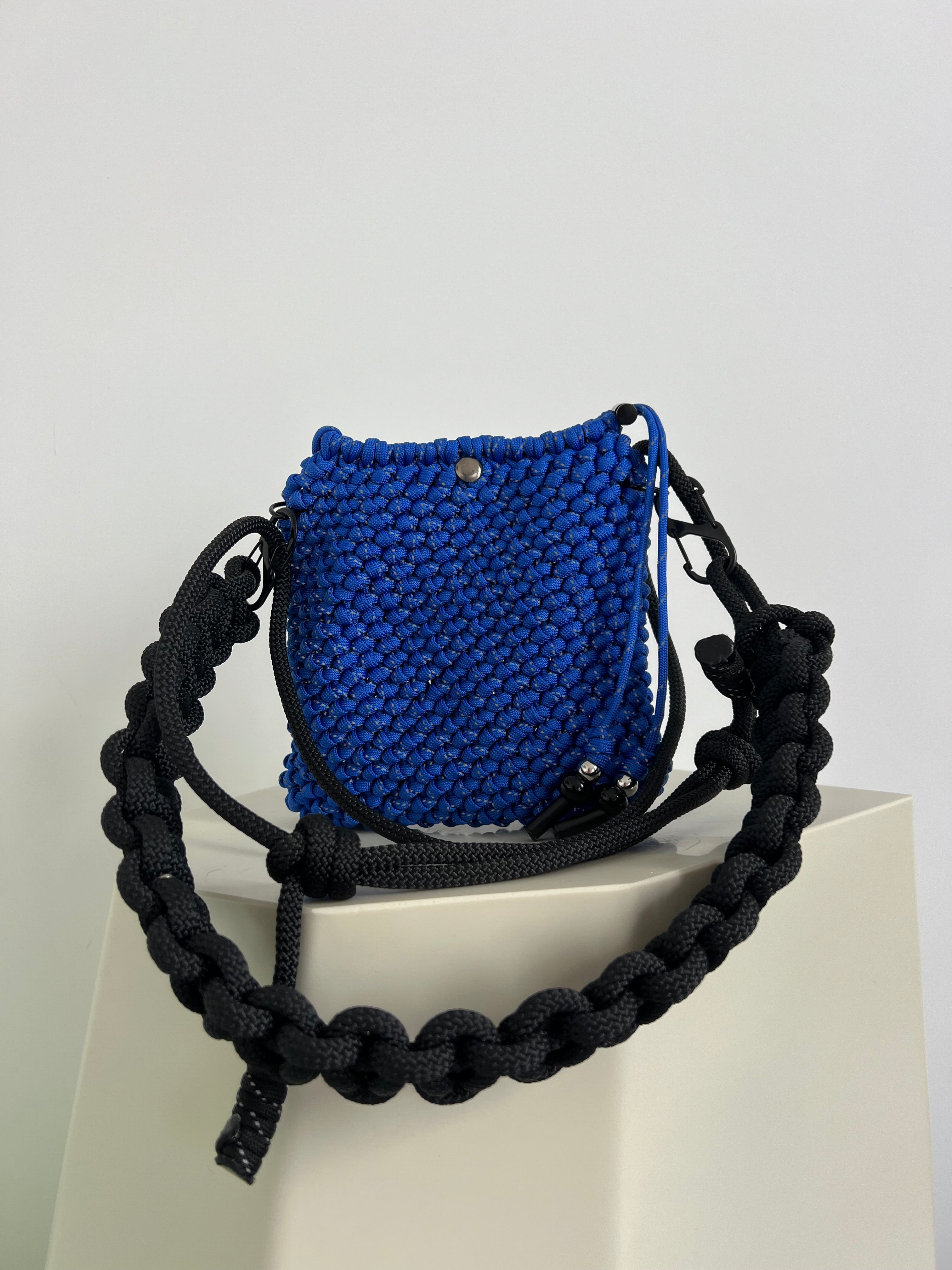 Blue and Black Friday bag