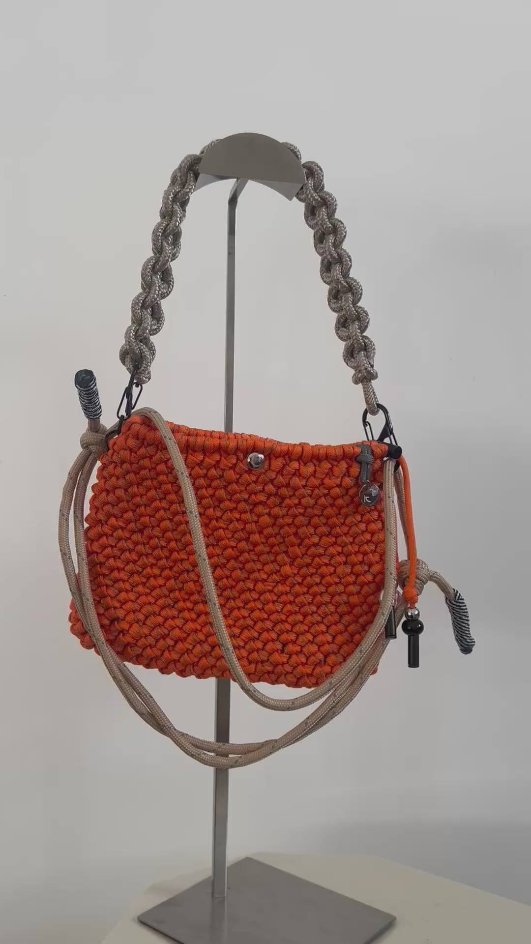 Orange reflective Friday bag